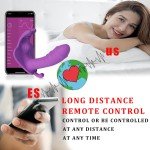 Vibrating Panties Butterfly Massager Wireless APP Control Waterproof for Women