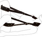 Adult Sex SM-Toys Handcuffs Cuffs Strap Whip Rope Neck Bandage Sexy Tool Hot