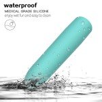 Waterproof 10 Modes Quiet Powerful Handheld Electric Bullet Tool，Bullet Massage Rod Travel Portable Silicone Massage Ball for Women LBZ111112