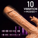 Vibrat.o.r Vibrates Sale for Women S.ex S.t.imulator Adults Toys Machine Vibrabrater Vibraters4 Vibratorter Vibrat.o.rset 4 Woman Dido Male Toys4Women Toys4couples for Men Quiet Gift 9 inch Massage