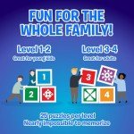 The Uzzle 3.0 by Uzzle Games - 2-8 Players Board Game Bundle, Family Board Games for Children & Adults, Block Puzzle Games for Ages 4+ (2 Pack)