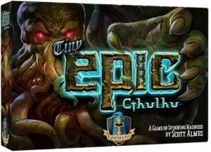 Gamelyn Games | Tiny Epic Cthulhu | Cooperative Board Game | Ages 14+ | 1-4 Players | 30-45 Minutes Playing Time