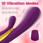 Upgraded Rab.b.i.t Vibrat.o.rs Bullet Wireless Adults Toys Vibrantoror Vibrat.o.rs Vibrabrater Vibraters4 Massage Tool Neck Shoulder Relief (Violet)