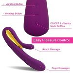 Upgraded Rab.b.i.t Vibrat.o.rs Bullet Wireless Adults Toys Vibrantoror Vibrat.o.rs Vibrabrater Vibraters4 Massage Tool Neck Shoulder Relief (Violet)