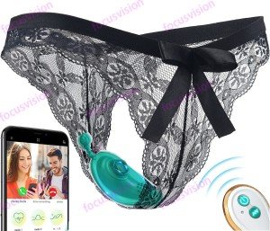 Vibrating Women Panties Massager Wireless APP Remote Control Waterproof