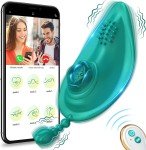 Vibrating Women Panties Massager Wireless APP Remote Control Waterproof