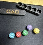 Squid Game 2 - Gonggi Game WEIGHTED! Comes with CASE - MADE AND SHIPS FROM USA