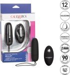 Silicone Remote Bullet Vibrator, Waterproof 12-Functions Silicone Massager with 