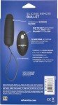Silicone Remote Bullet Vibrator, Waterproof 12-Functions Silicone Massager with 