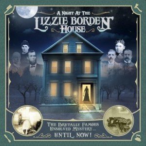 A Night at The Lizzie Borden House Mystery Official Board Game | Halloween Game | Gothic Home Decor | Spooky Games