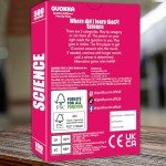 Quokka Trivia Card Game with 500 Questions in Science – Trivia Games for Adults, Teens, and Families – Trivia Cards with Answers – Great Board Games Trivia for Family Party and Game Night