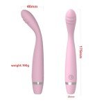 10 Modes Quiet Powerful Massage Stick for Women Relaxion Pleasure，Waterproof Rechargble Handheld Electric Travel Pocket Portable Massage QP12174