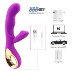 YIBINKG Vibrat.o.r Vibrates for Women Rab.b.it S.ex S.timulator Adults Toys Cliter.ou.s Su.cking Vidrater Vibratiers Dido Male Toys4Women Toys4couples Men Gift 10 Modes Sensory Silent (Purple01)
