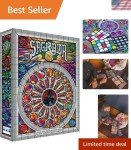 Sagrada Board Game | Family Game for Kids and Adults | Dice Drafting and Plac...