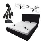 Sex Adult Game Toys Tool Sensuality Bondage Rope SM Nylon Belt & Eye Mask Kits