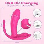 Butterfly  Panties Vibrating Massager Wireless Remote Control Waterproof Women