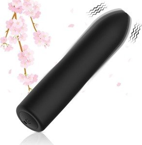 Women Mini powerful Bullet Shape 10 Speed Vibrating Remote Massage Rechargeable