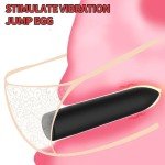 Women Mini powerful Bullet Shape 10 Speed Vibrating Remote Massage Rechargeable