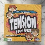 TENSION KIDS VS ADULTS Family Board Game Name Words That Match BRAND NEW Sealed