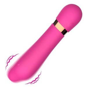 Powerful Quiet 10 Modes Massage Stick for Relaxion Pleasure,Waterproof Rechargble Handheld Electric Travel Pocket Portable Massage WFA11181