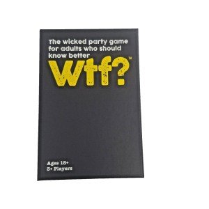 Wtf? The Wicked Party Game For Adults Who Should Know Better NEW