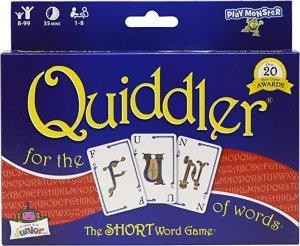 QUIDDLER Classic Card Word Game - Family Game Night Kids 8+ & Adults