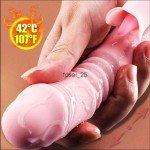 10 Vibration Mode Rotating Massager Powerful MultiSpeed Women Toy Waterproof
