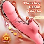 10 Vibration Mode Rotating Massager Powerful MultiSpeed Women Toy Waterproof