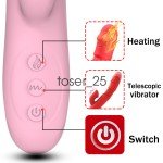 10 Vibration Mode Rotating Massager Powerful MultiSpeed Women Toy Waterproof