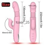 10 Vibration Mode Rotating Massager Powerful MultiSpeed Women Toy Waterproof