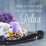 Yarosi Curve Therapeutic Device - 8 Powerful Speeds and 20 Patterns - for Muscle Aches and Sports Recovery - Rechargeable - Travel Friendly - Black