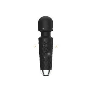 GXBOGR Percussion Handheld Electric Back Massager - Rechargeable&Waterproof Handheld Deep Tissue Neck Back Massager for Shoulder(Black)