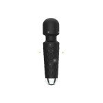 GXBOGR Percussion Handheld Electric Back Massager - Rechargeable&Waterproof Handheld Deep Tissue Neck Back Massager for Shoulder(Black)
