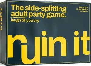 Ruin It - Fun Adult Party Board Game for Group Game Night - Ages 18+ 3-8 Players