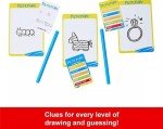 Pictionary Board Game, Drawing Game for Kids, Adults, Families