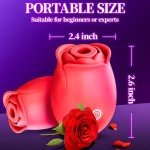 Generic Rose Adult Tool,2024 New Year Roses Gift, Female Rose Vibratoer Gift, Use to Bedroom Bathroom abdgks.C48, Colour