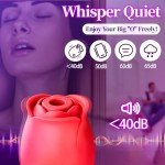 Generic Rose Adult Tool,2024 New Year Roses Gift, Female Rose Vibratoer Gift, Use to Bedroom Bathroom abdgks.C48, Colour