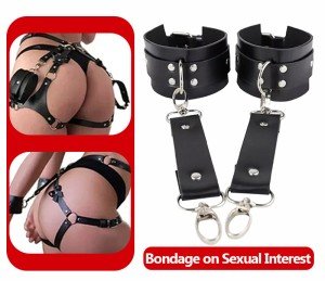 Sexy BDSM Bondage Set Kit Adult Hand Cuffs Foot cuff Whip Rope Sex SM Toys UK