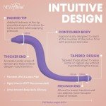 NewFlora Pelvic & Perineal Massage Wand for Women & Men, S Shaped Massager Tool for Pelvic Floor Tension Release