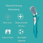Asopal Handheld Personal Massager, Personal Tension Relief, Portable Rechargeable Body Massager, Cordless Wand Massager for Women, Men Full Body Relax, Back Massager Hand Held