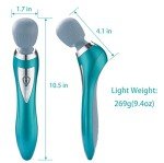 Asopal Handheld Personal Massager, Personal Tension Relief, Portable Rechargeable Body Massager, Cordless Wand Massager for Women, Men Full Body Relax, Back Massager Hand Held