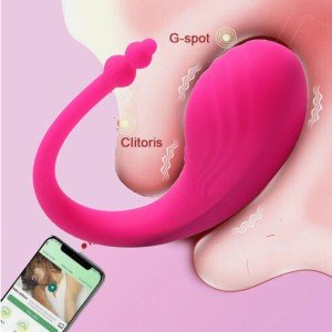 Wireless-APP-Remote-Control-Bullet-Egg-Vibrator-Massager-For-Women-use-Lubricant