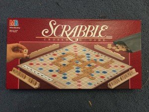 SCRABBLE Crossword Board Game 1989 Edition by Milton Bradley Complete Vintage