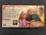 SCRABBLE Crossword Board Game 1989 Edition by Milton Bradley Complete Vintage