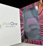 Plus One Vibrating Ring 10-Setting Waterproof Purple Silicone USB Rechargeable