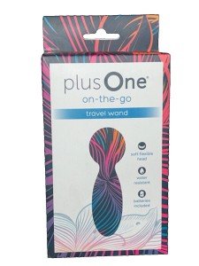 Plus One Travel Vibrating Wand, Massage Stick