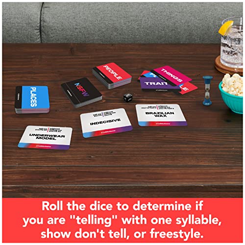 Tell Me Without Telling Me Card Game for Adults
