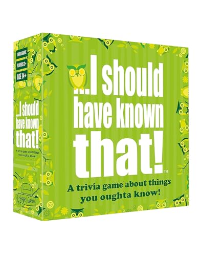 I Should Have Known That! Family Trivia Game