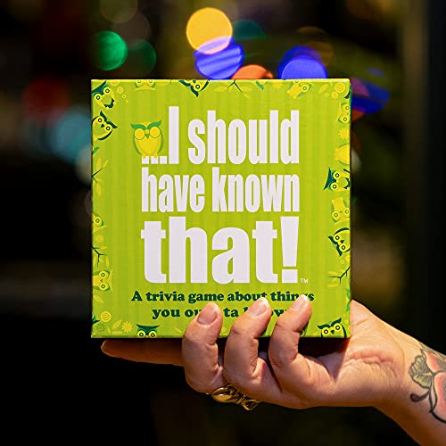 I Should Have Known That! Family Trivia Game