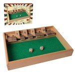 Shut The Box Wooden Dice Game for Everyone